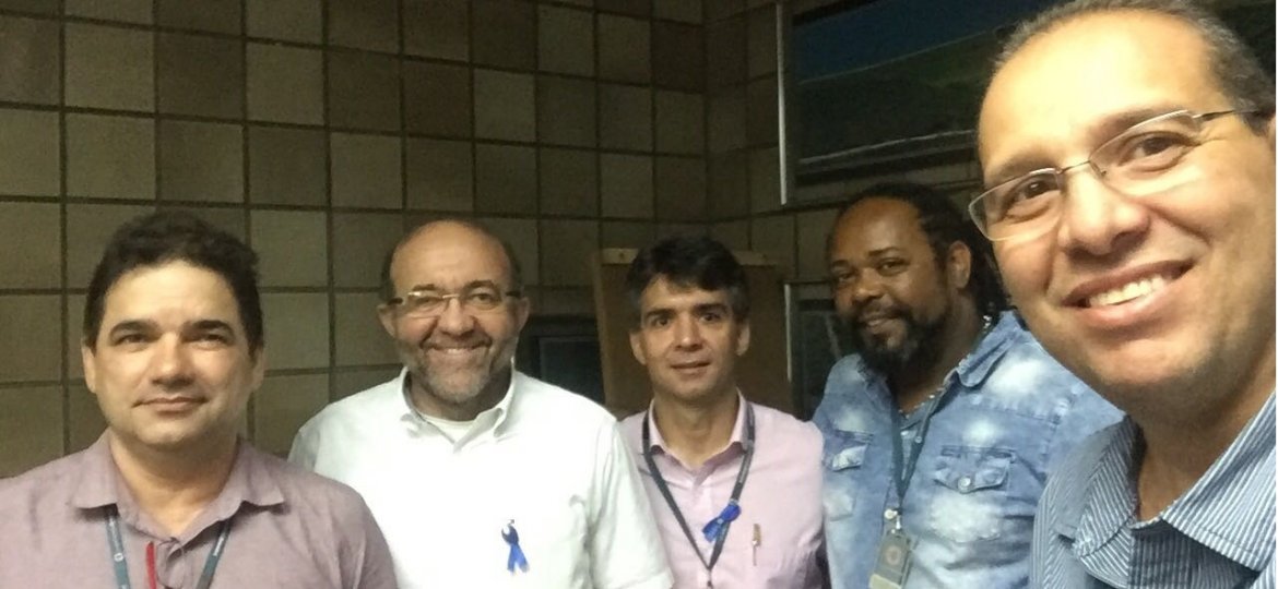 Daniel Alves, Manoel Vieira, Rodolfo Coutinho, Damião e Berilo